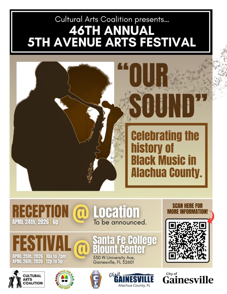 2026 5th Ave Arts Fest Theme "Our Sound" April 25-26 2026